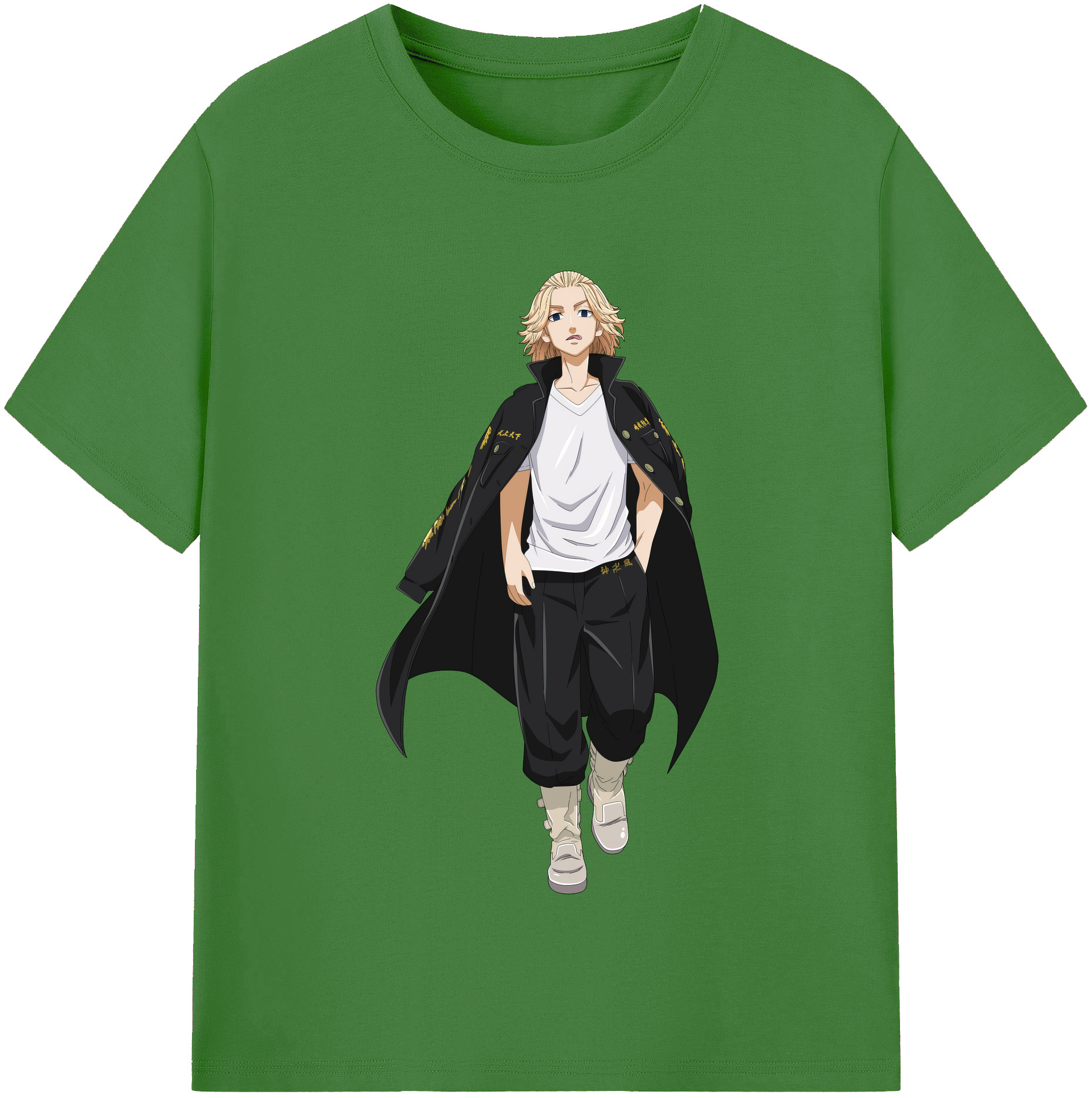 （画像用） 東京リベンジャーズ Tokyo Revengers レディースカジュアルプリントTシャツ（綿100％）